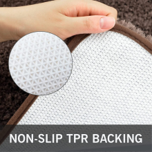 anti slip mat, rubber back side