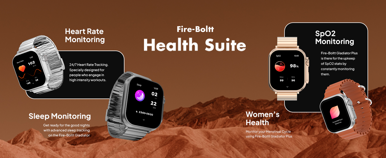 Fire-Boltt Gladiator + Smartwatch