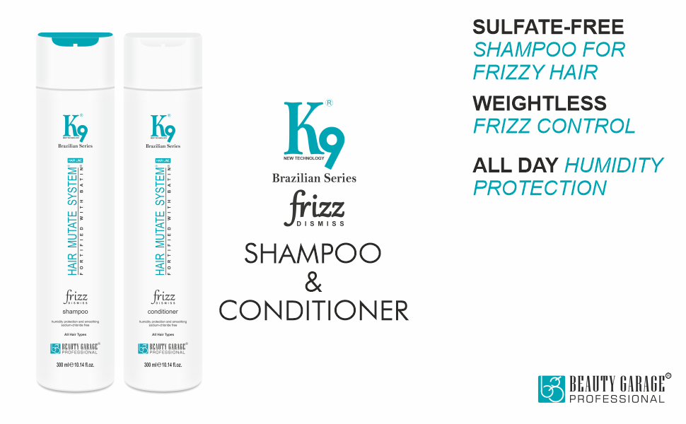 K9 Frizz Dismiss Shampoo & Conditioner