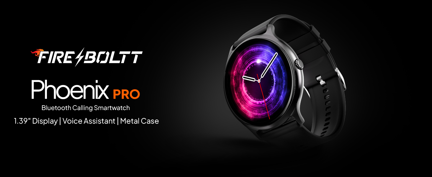 Fire-Boltt Phoenix Pro Metal Smart Watch