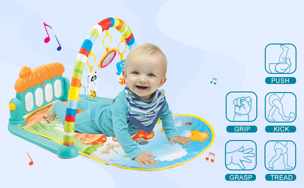 piano play mat gym