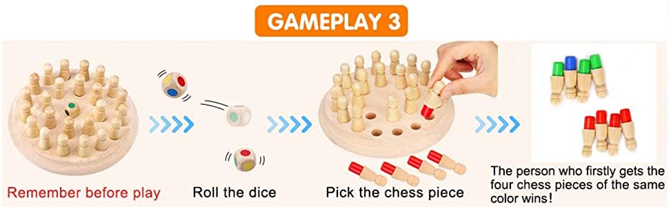 Memory Chess Game toy learning toy