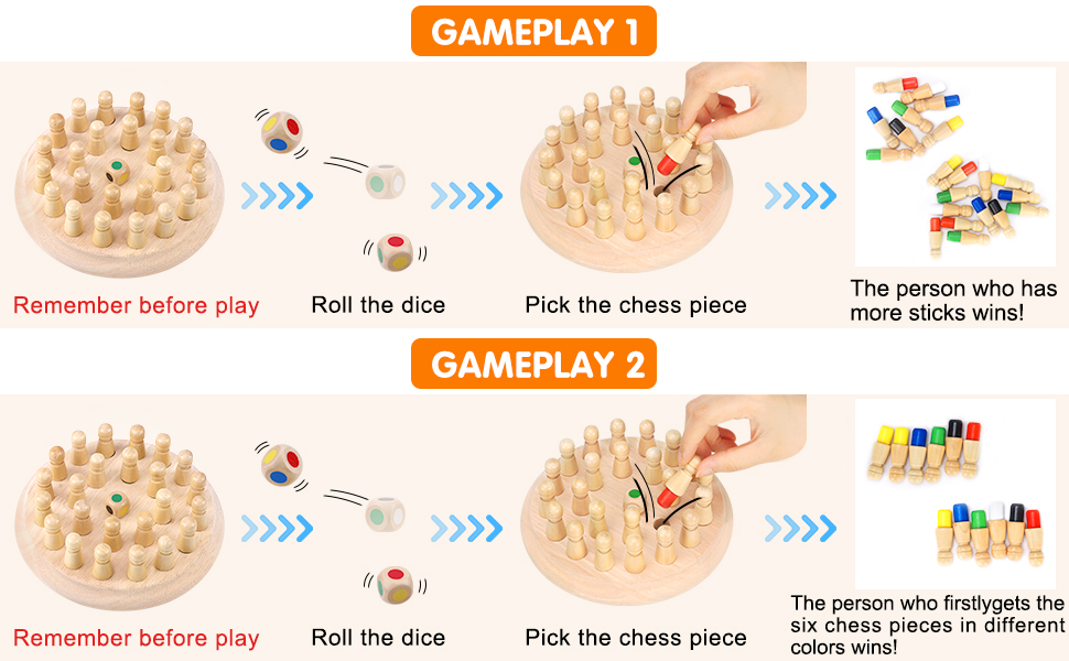 Memory Chess Game toy learning toy