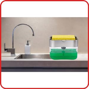 Zooy 2 in 1 liquid soap dispenser LF