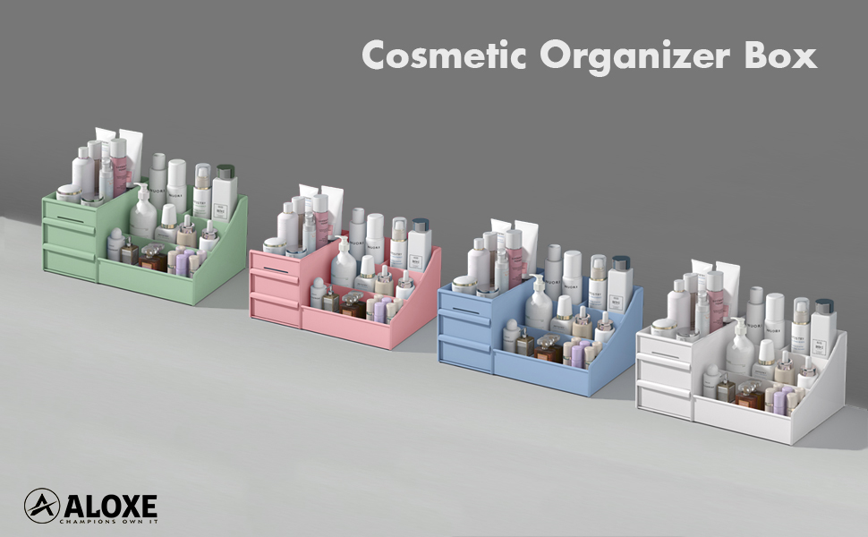Cosmetic organizer box