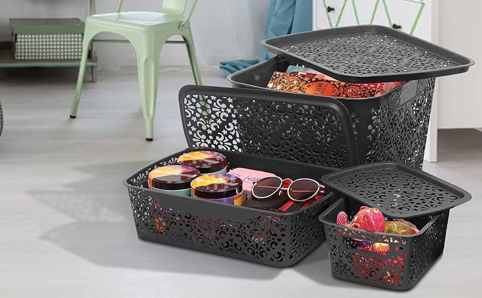 organizer basket for storage, home, kitchen, bathroom, baby, office, tools, accessories, SPN-FOR1