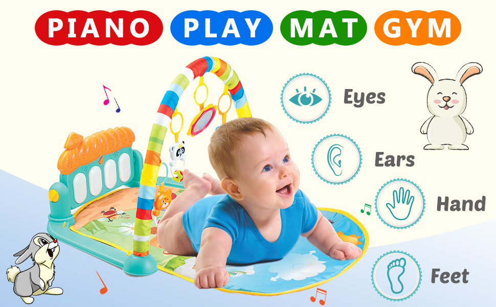 piano play mat gym