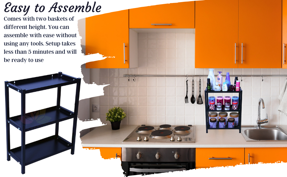 SPN-BFC Multipurpose Kitchen Storage Shelf for kitchen bathroom